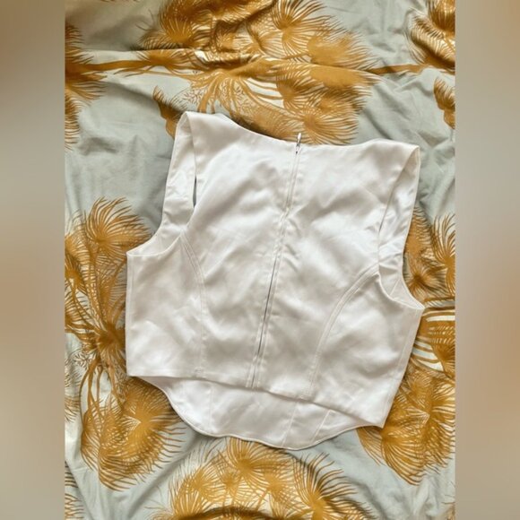 Sunday Best Shiloh satin bustier M birch - Picture 4 of 4